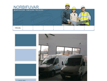 Tablet Screenshot of norbifuvar.webclick.ultraweb.hu