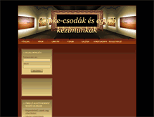 Tablet Screenshot of csipkecsoda.webclick.ultraweb.hu