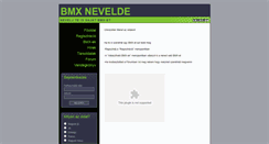 Desktop Screenshot of bmxnevelde.webclick.ultraweb.hu