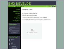 Tablet Screenshot of bmxnevelde.webclick.ultraweb.hu